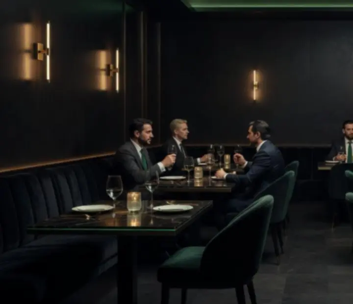 Stylizovaný detail ochrany osobních údajů v luxusním prostředí Plzeria
